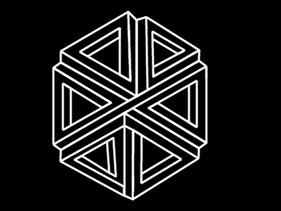 Logo design brand design identity logo triangle ux