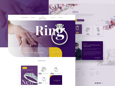 Engagement Jewellery Landing Page