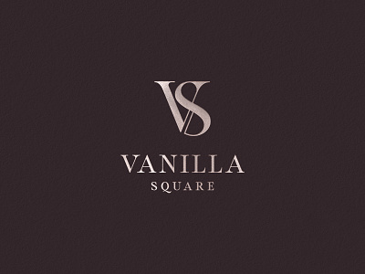 Vanilla Square beauty logo brand branding design identity logo logo design luxurious luxury luxury logo minimalism simple