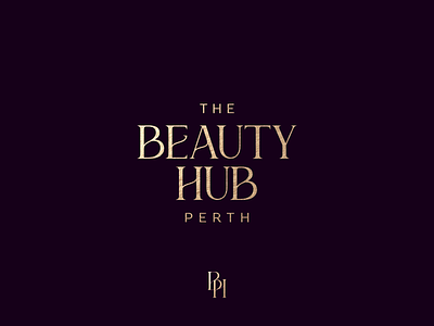 The Beauty Hub Perth brand branding design logo logo design lux luxurious luxurious logo minimal modern simple