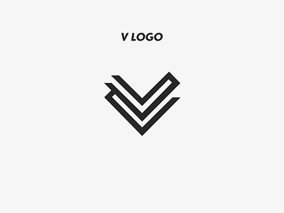 "V" Logo For Sale concept logo v