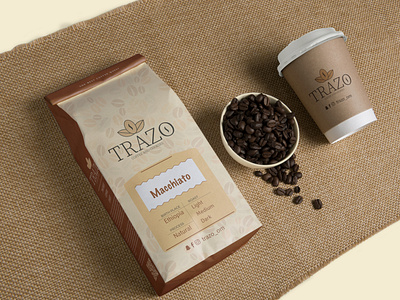 TRAZO - Coffee and Cookies Brand - Packaging Design