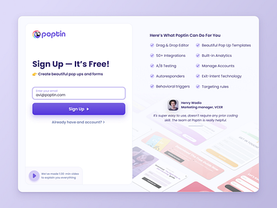 Sign up form form sign in sign up ui ux wordpress