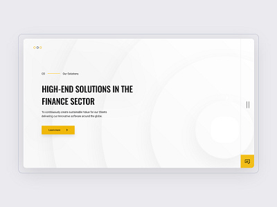 Banking Solution Company - High End Solutions banking product banking sector corporate website design information architecture interface design ui ux website