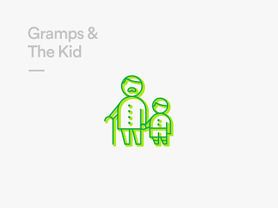 Gramps & The Kid icon icons