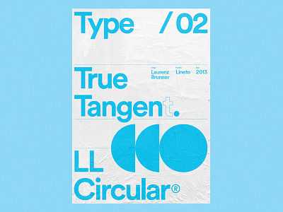 True Tangent — LL Circular geometric minimal modernist poster posters print