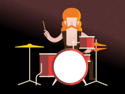 Drummer! animation drummer drums