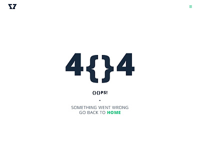 404 Page 404 adobe coding design error minimal minimalis not found page web web design website