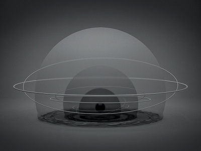 GRA/vity 3d 3ds max art autodesk circle dark design elements gravity minimal space sphere