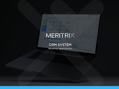 Meritrix CRM System application bartholomeow crm design meritrix ui ux ux ui design