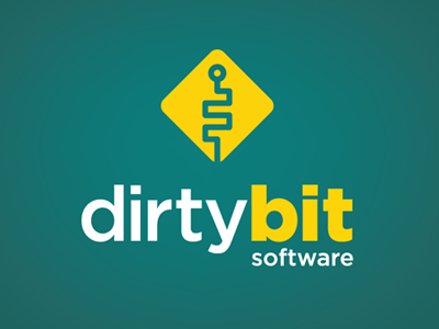 Dirty Bit Logo gaming logo software tech