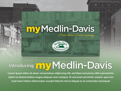 My Medlin-Davis Rewards Program Development design medlin davis raleigh rewards