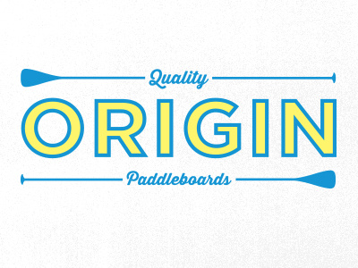 Origin Paddleboards adventure design logo paddleboards
