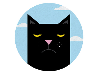 Cat No. 1 cat design graphic design illustration texture