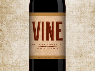 Wine Label label logo texture vine wine