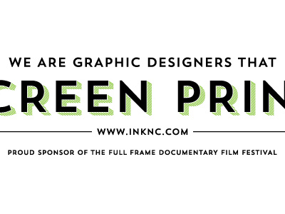 Full Frame Ad for Ink 