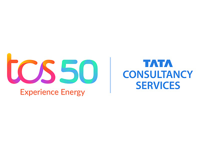 TCS Completes 50 Years (Branding) brand identity branding colorful design logo logotype typography typography design web