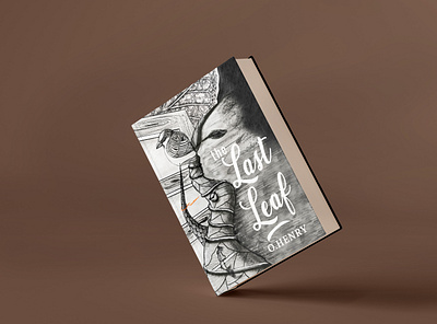 Book cover design- Last Leaf bookcoverdesign branding graphic design illustration minimalist