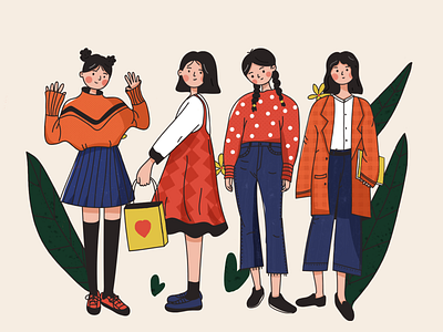 Girls by Dali for Top Pick Studio on Dribbble