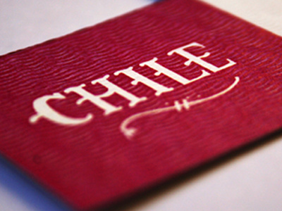 Chile blackletter book chile illustration ilustración lettering libro mendoza red rojo rotulación viaje a chile