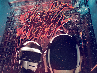 Daft Punk daft illustrator music photoshop psd punk