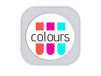 Colours - App icon redesign. adobe affinity app artwork assemblyapp colours design icon ios redesign vector