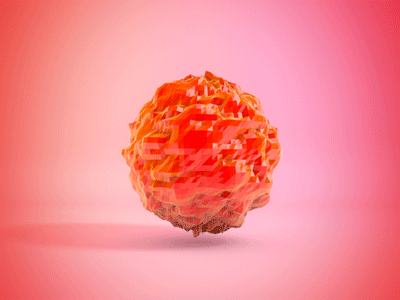 Displacement 3d animation cinema4d displacement gif