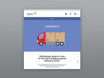 Zizo Website 2 design flat graphic rocket simple vector website