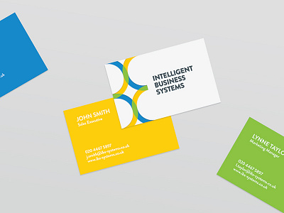 IBS Business Card branding business card design graphic logo