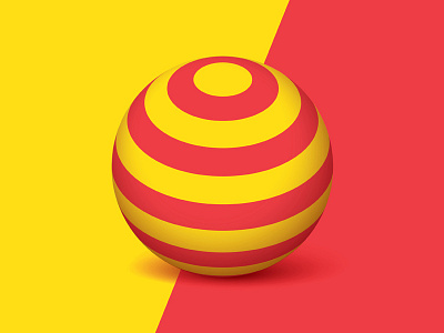 [ Sphere 2 ] ball design graphic round sphere