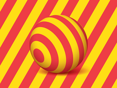 [ Sphere 3 ] ball design graphic round sphere