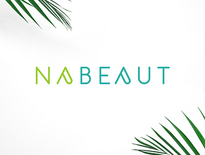 NABEAUT 2021 beauty best branding branding design cosmetic design designer fiverr health inspiration lettermark logo logos minimalist modern nature premium skincare wordmark