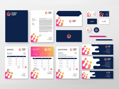 Professional Flow Corporate Identity / Stationery Design