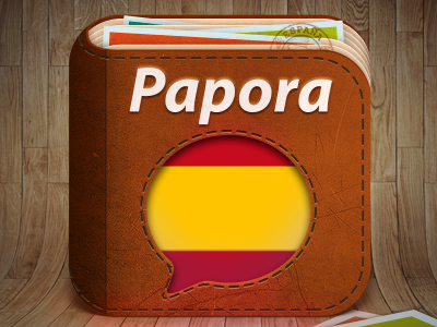 iOS App icon for Papora App app app icon application application icon icon ios ipad iphone main icon