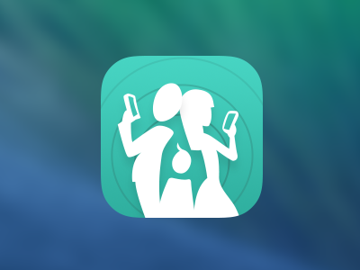 Application icon for Family Orbit app app icon application application icon icon ios ipad iphone main icon