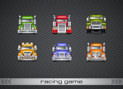 6 cars for Racing Game car cars game icon icons race