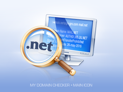 My Domain Checker - Application icon application icon icon icons main icon software icon