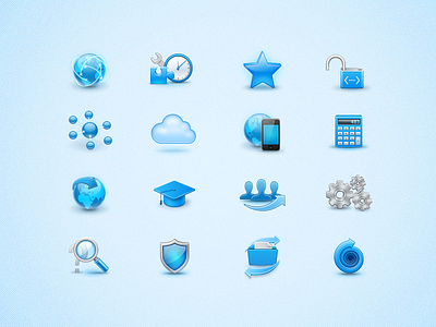 Icons for Axmor website