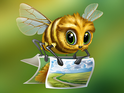 Image Bee Application icon app app icon application application icon bee icon macos main icon windows