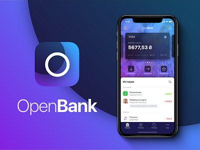 OpenBank 2019 app app concept app icon ui ux