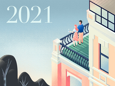 2021 calendar cover 2021 2021 calendar building calendar design illustration isometry people