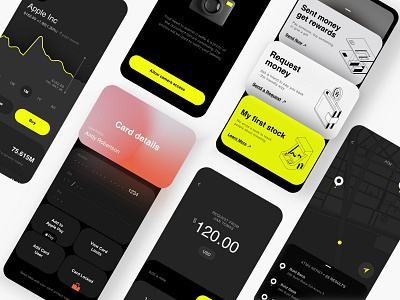 Modern Mobile Banking by Stas Aristov on Dribbble