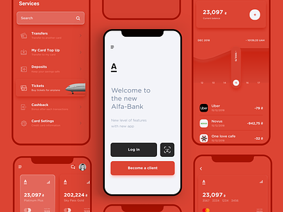 Alfa-Bank – Redesign app bank bank app banking cards design finance finance app interface mobile bank mobile banking ui ux