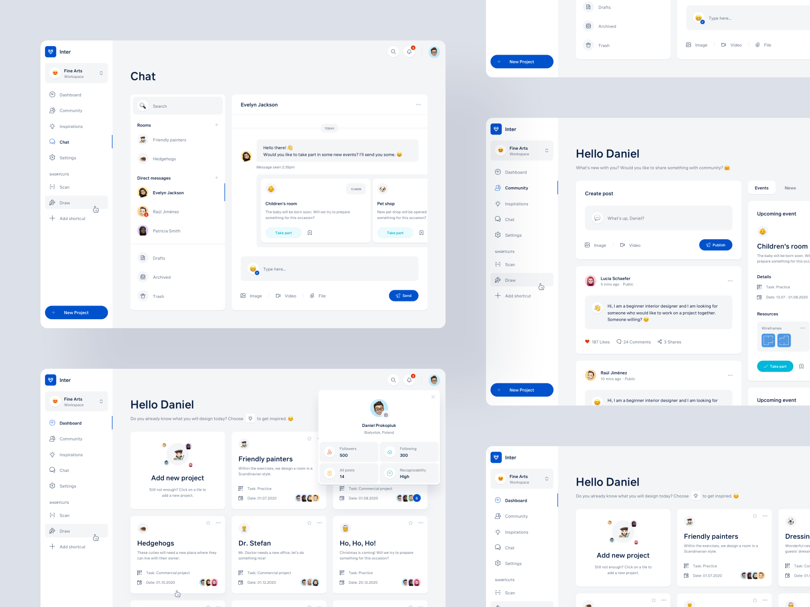 Inter by Daniel Prokopiuk for Netguru on Dribbble