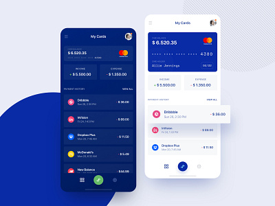 Wallet app card ios iphone x mobile payment ui wallet