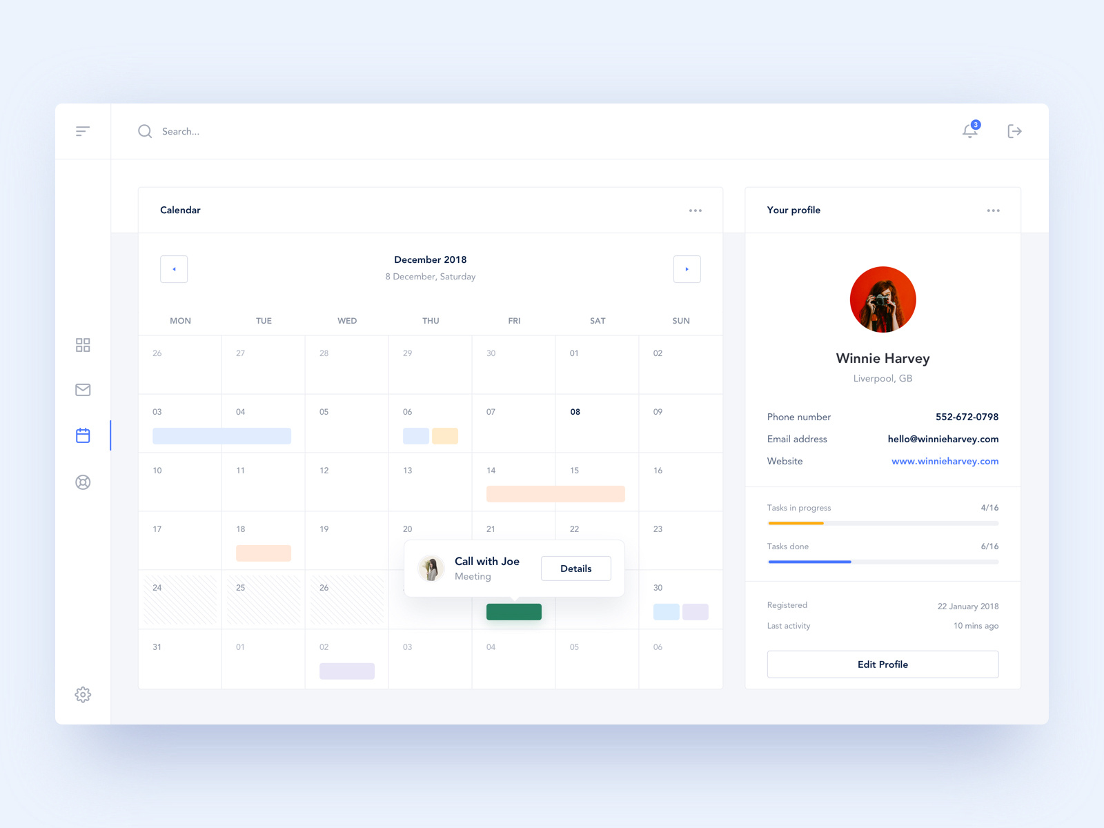 Dribbble - calendar.jpg by Daniel Prokopiuk