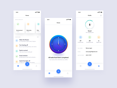 Did You app illustration mobile tasks to do ui ux