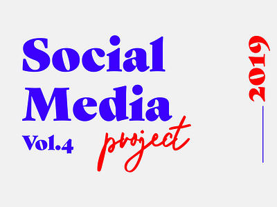 Social media project 2019