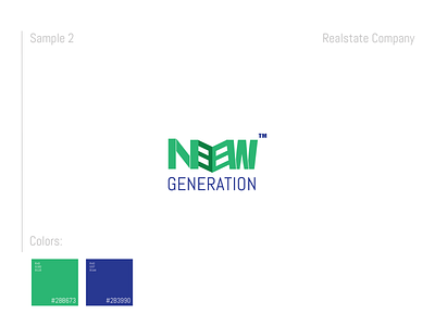 New Generation branding creative design designers graphic graphics identity illustration logo logos