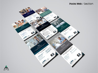 Packs Web / Maquetas branding business design html screen ui venezuela web